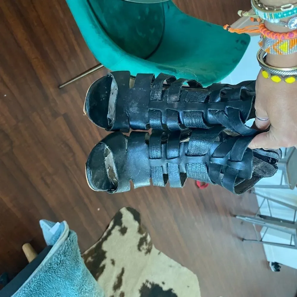 Sam Edelman Gladiator Heels - Worn Size 8